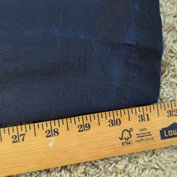 NWT Elegant Navy Wide-Leg Pants Size M - Picture 9 of 13
